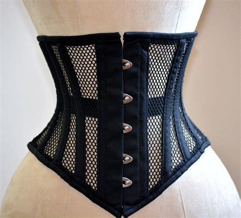 corset tight lacing|authentic steel boned underbust corset.